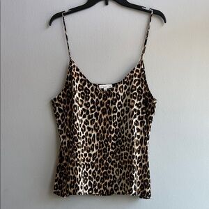 Equipment Leopard Print Camisole